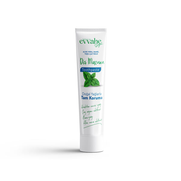 Aloe Vera, Nane, Yeşil Çay Özlü Diş Macunu (90gr) - 1