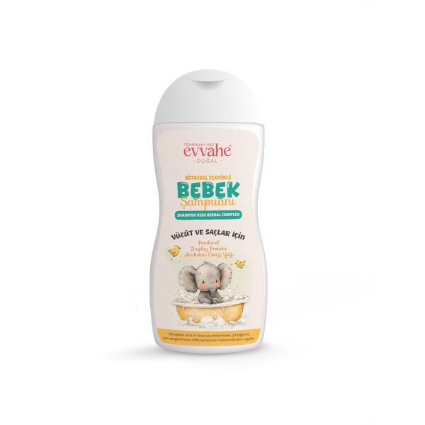 Bitkisel İçerikli Bebek Şampuanı (190 ml) - 1