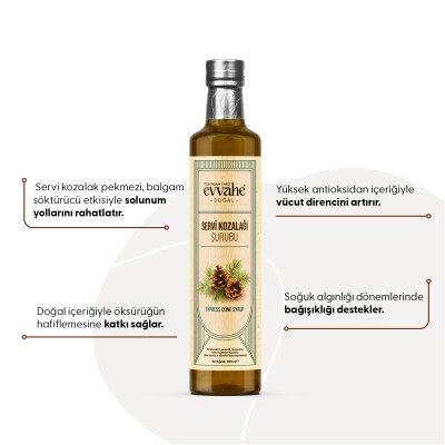 Servi Kozalağı Şurubu 500 ml. - 2