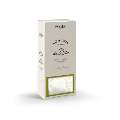 Doğal Şeker (Öğütülmüş) 500 Gr. - EVVAHE DOĞAL