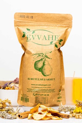 Kurutulmuş Armut 100 gr - EVVAHE DOĞAL