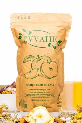 Kurutulmuş Elma 100 gr - EVVAHE DOĞAL