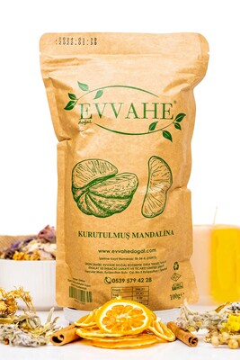 Kurutulmuş Mandalina 100 gr - EVVAHE DOĞAL
