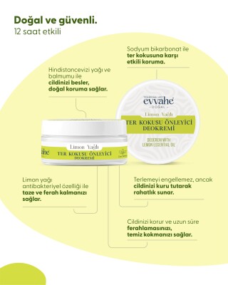 Limon Yağlı Ter Kokusu Önleyici 50 ml - 2