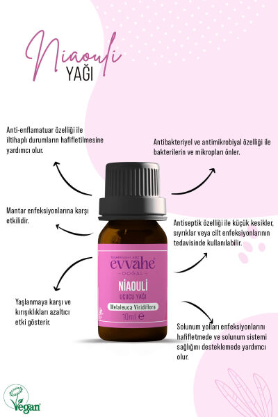 Niaouli Yağı 10ML (%100 Saf uçucu yağ) - 2